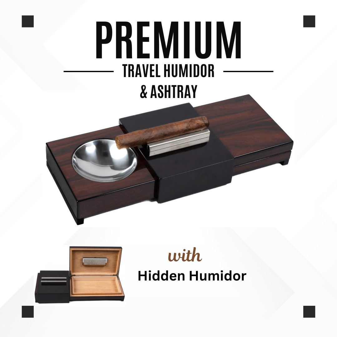 travel humidor and ashtray